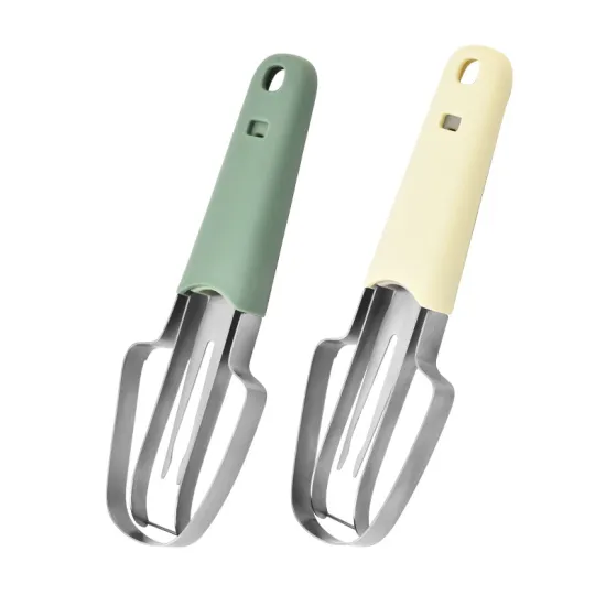 Y802 3-in-1 Watermelon Fork Slicer Cutter: Stainless Steel Cutting Tool Set for Home Use - W24-503