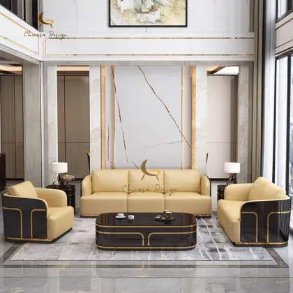 European French Style Royal Recliner Sofa Set