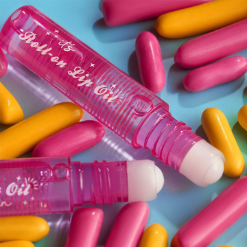 Custom Vegan Clear Roll-on Lip Oil with Organic Flavors and Private Label