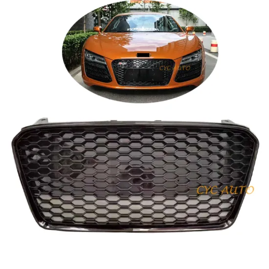 R8 Upgrade R8RS Grille Modified Front Bumper Grill for Audi R8 2014 2015 2016" 

However, for better SEO and readability, you might consider:

"Audi R8 2014-2016 R8RS Grille - Upgrade Front Bumper Grill
