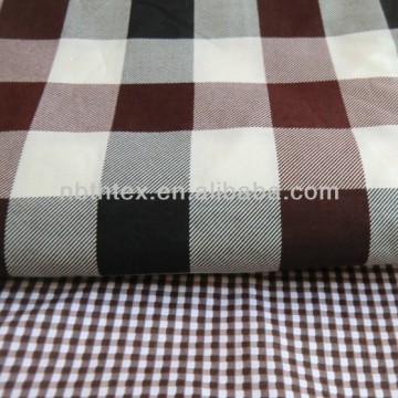 100% cotton yarn dyed plaid 50s fabric for garments shirts