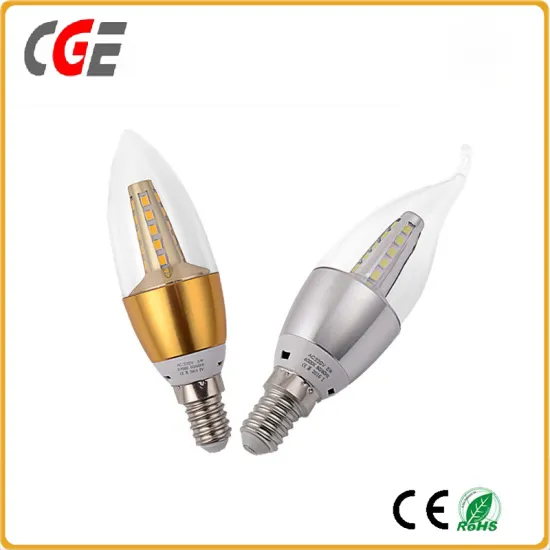 LED Lighting LED Bulb Lamp High CRI>80 Aluminum Warm White/Natural White LED Candle Bulb LED Bulbs