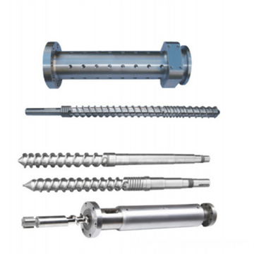 bimetallic barrel screw for plastic extruder machine