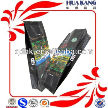 good printing design plastic coffee pouch packing