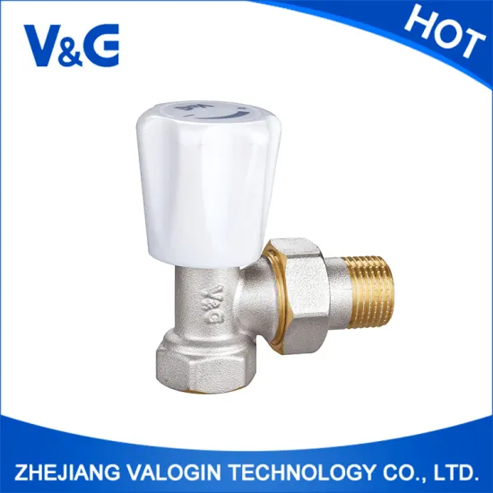 Brass Radiator Valve with Handle