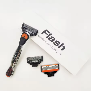 Men's 5-Blade Razor Set - Multiple Cartridge Blade Combinations