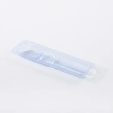Vacuum forming blister plastic tray folding trays