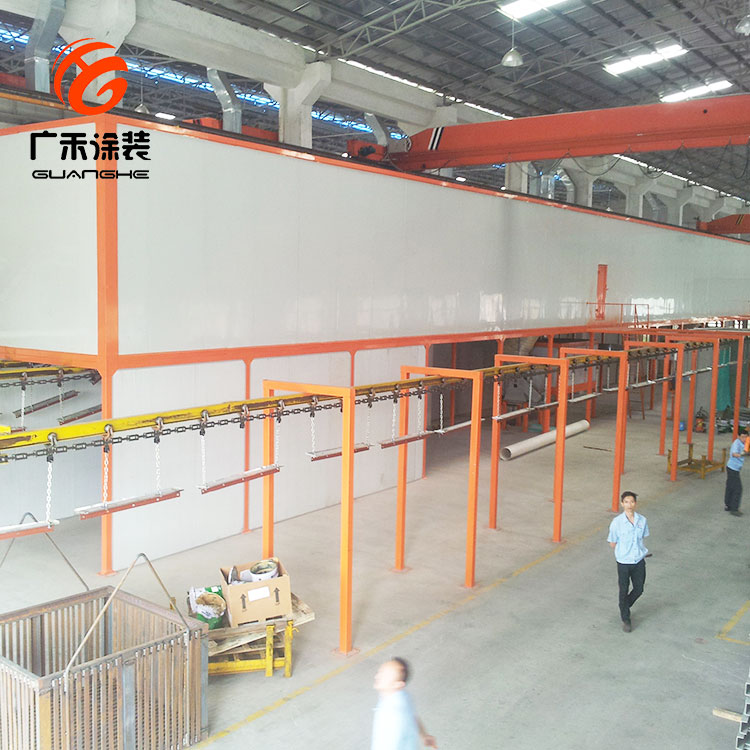 Electrostatic Metal Spray Powder Machine with Paint Line