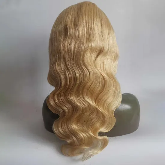 180% Density Raw Virgin Indian Hair 13X6 613 Blonde Body Wave HD Transparent Lace Frontal Human Hair Wigs for Black Women
