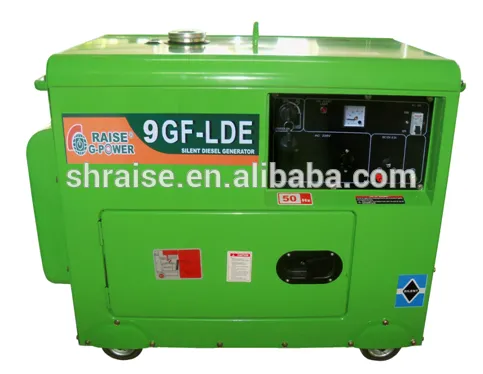 7KW air cooled silent diesel generator