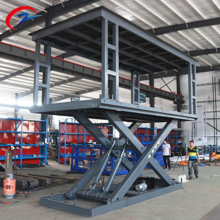 Hydraulic Scissor Car Lift For Home Garage