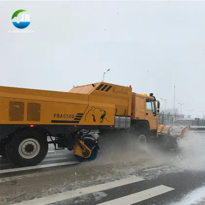 3-in-1 Heavy-Duty Plow Broom Blast Runway Snow Removal Equipment for Airports