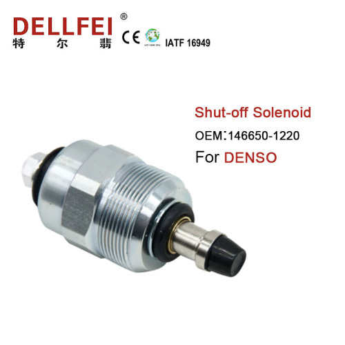 Bottom price 12V Shut-off solenoid 146650-1220 For DENSO