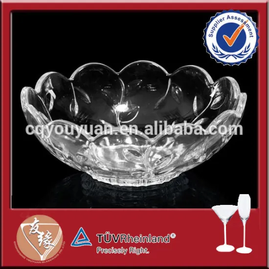 Stylish clear glass plates for decoupage