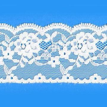 Nylon Lace, Suitable for Women's Garments, Made of 100% Nylon Material