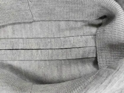 Men`s Basic Knitted Full Zip Hoodie