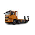 8x4 flatbed powered platform vehicle for transportation