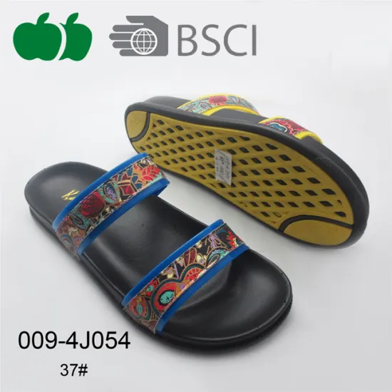 Fashion Soft Comfortable Flat Latest Ladies Slipper