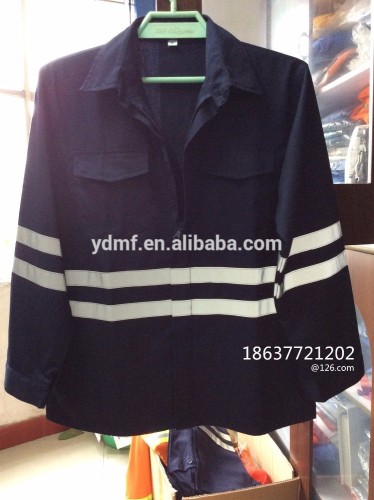 Singapore 100% cotton Jacket,working jacket,safety patchwork jacket workwear