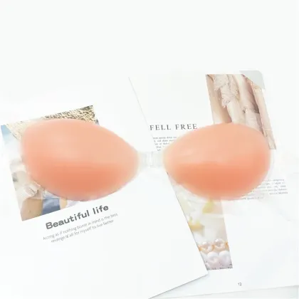 Sexy Girls Seamless Strapless Bra Silicone Bra