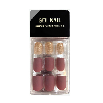 Private Label Nails Jelly Natural Press On Nails