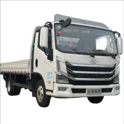 SAIC Yuejin 4.2 meter cargo box 6 ton lorry trucks for sale