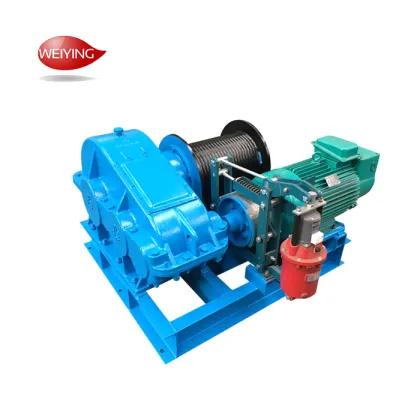 Variable Speed Hydraulic Pull Winch - 5Ton to 20Ton Cable Lifting Winch with Motor