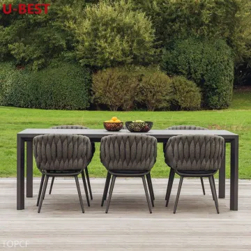 Designer Outdoor Table and Chair Sets for Patio, Dining, and Garden - Furniture
