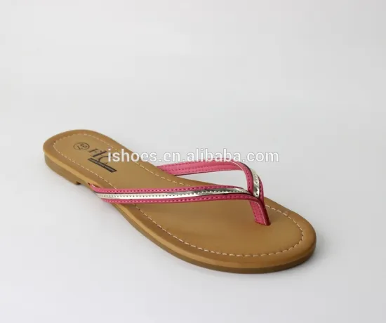 Best selling wholesales ladies basic fashion new style flat slippers