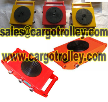 Machinery skates also known as machinery mover