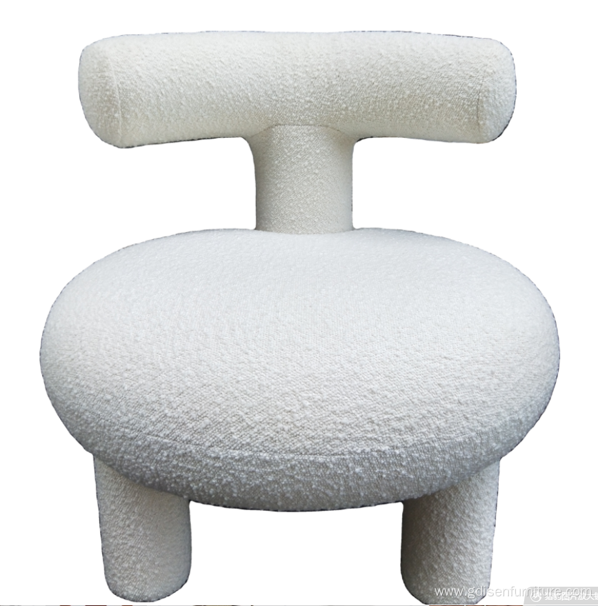 Modern boucle fabric Teddy Fabric Engel Olga Chair