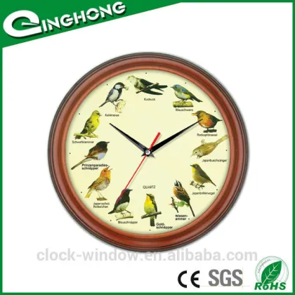 Newly released cuckoo bird wall clock