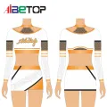Uniformes de torcida personalizados com strassões AB