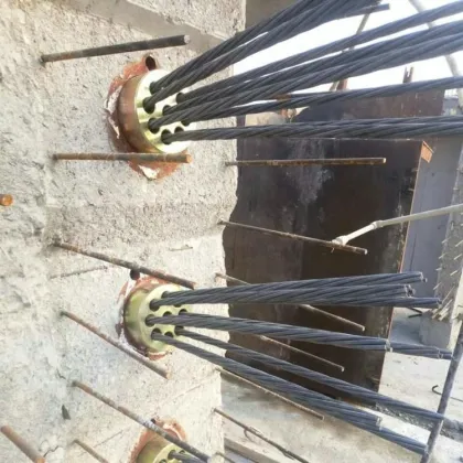 Prestressing Anchorage Pressed Steel Grip Wedges Anchor Tools