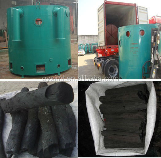 Patented Industrial Activated Charcoal Carbon Fiber Oven for Hardwood Charcoal Production