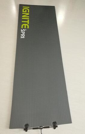 NBR silk printed exercise mat