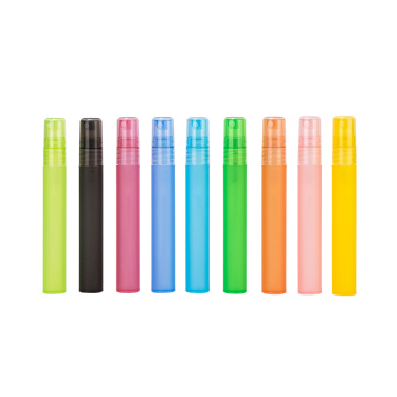 5ml 10ml 15ml red green blue color lady refillable bulk pocket size perfume sprayer pen bottles atomizer