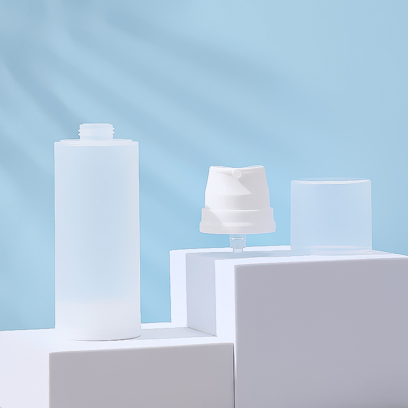 Frosted Lotion Pump Dispenser Plastic Airless Pump Bottles