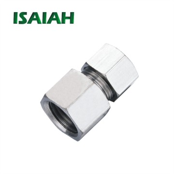 High-End Pneumatic Copper Nickel Plated Compression Fittings