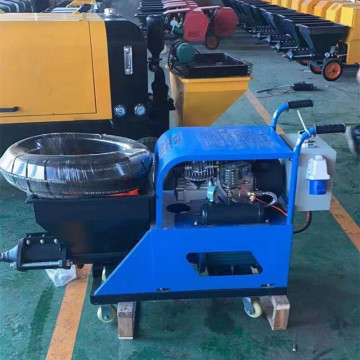 Machinerie de construction de moteur électrique 220V: machine de pompe à pulvérisation de mortier de sable automatique - Nouveau et utilisé pour le mortier de ciment