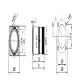 M23-Stecker 12-pole männlich