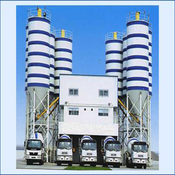 Export to Kenya Stationary Concrete Batching Plant