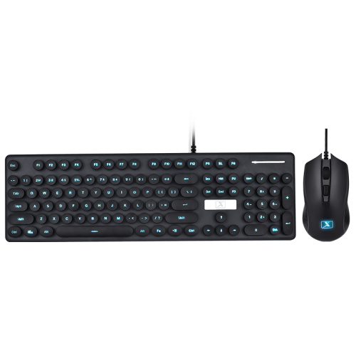 Game Keyboard Wire with Gaming Mouse