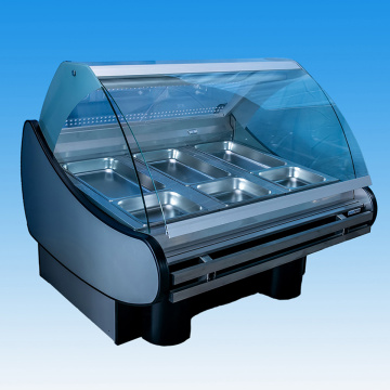 Tempered Glass Commercial Deli Display Showcase Cooler