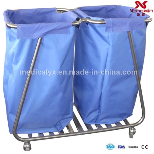 Hospital Stainless Steel Dressing Trolleyyxz-016A)