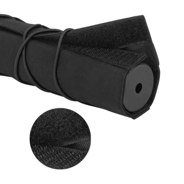 8.66 \ " / 22cm Holster Suppressor Cover: Alat menembak taktikal dengan perisai haba dan rintangan muffler