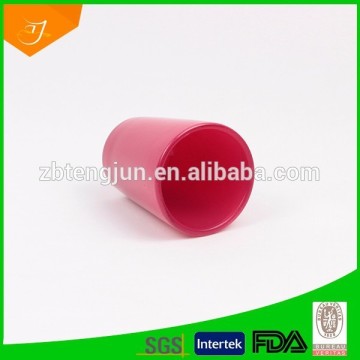 Red Colour Glass Cups for drinking
