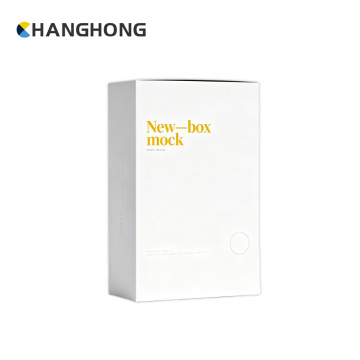 Minimalist White Product Color Box