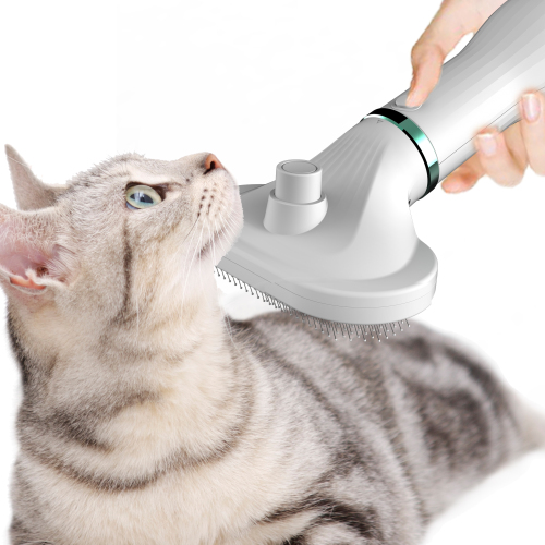secador de cabelo para animais de estimação 2 em 1 secador de escova para gatos