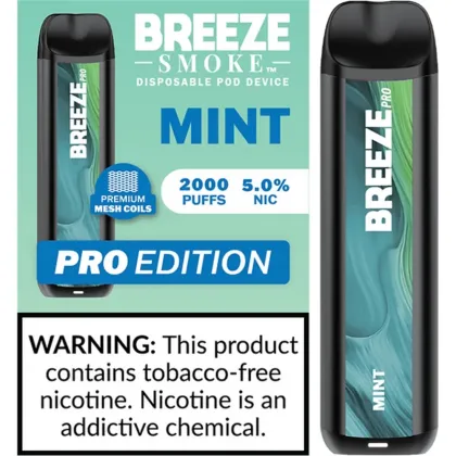 Breeze Vape Device Pro 2000 DISPOSABLE
